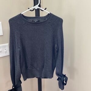 J. Crew Factory Dark Gray Knit Sweater